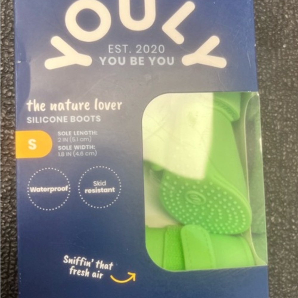 Youly Green Silicone Boots